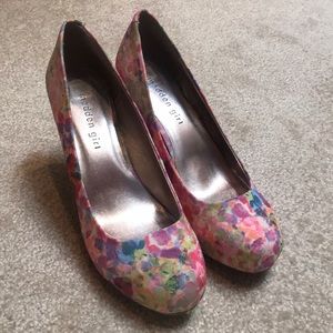 Floral Madden Girl Heels